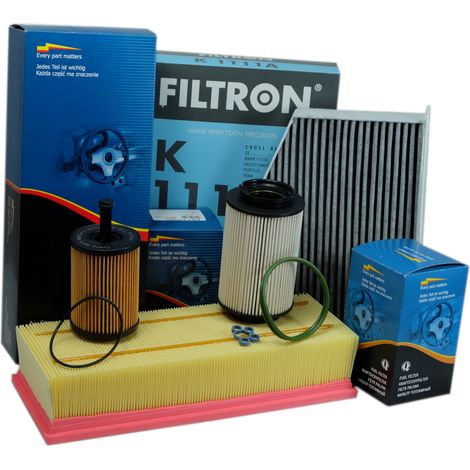 Filtros para VW Caddy Jetta IV Touran I 1.9 2.0 TDI (4 unidades)