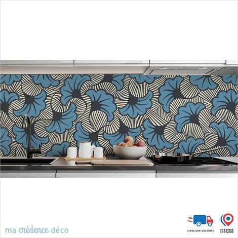 Crédence : Wax foncé - Couleur Gris anthracite - Alu composite - 60 - 120 (1/3)