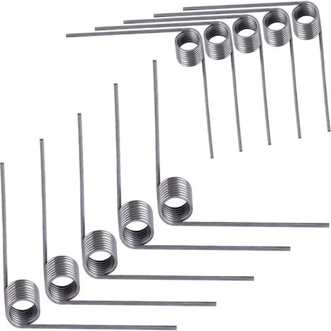 Lot de 10 ressorts de torsion 0,5mm – Acier inoxydable 304 – Angle 90° – Pour équipements mécaniques et industriels