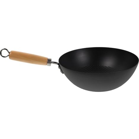 Haushaltswok 24cm Small Wokpfanne aus Eisen Japaneseischer