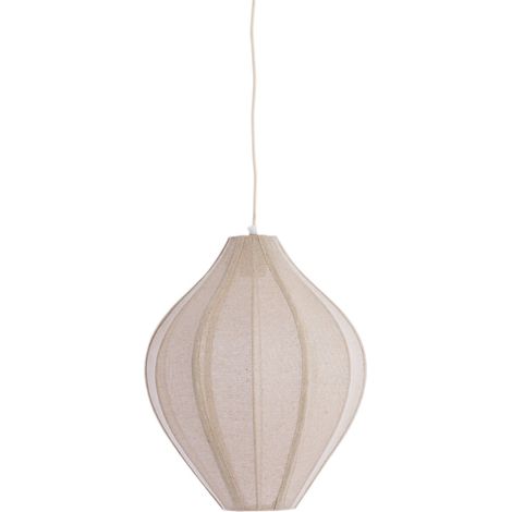 Light & Living - hängeleuchte - Pasto - natürlich - textil - E27 (1/3)