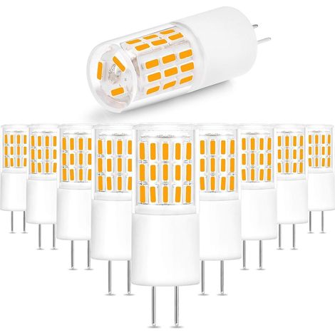 Ampoules LED G4 3W pour éclairage paysager, 12V-24V, blanc chaud 2700K, équivalent halogène T3 20W/25W/30W, L (1/5)