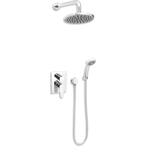Novaservis Titania Fresh - Set miscelatore ad incasso e accessori doccia, cromo SADA96050R