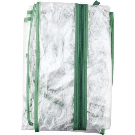 Housse de rechange pour serre à 3 étages en plastique transparent pour mini serre - Pour cadre extérieur à 3 étages - Accessoires de jardin (sans cadre) (1/5)