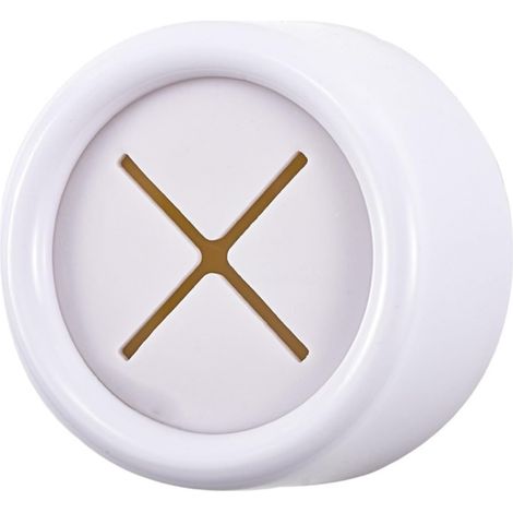 Ganchos adhesivos redondos para toallas, tipo push-pull, adecuados para cocina, toallas de mano y paños de cocina, color blanco, paquete de 4.