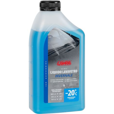 Liquido lavavetro invernale (-20°C) - 1000 ml