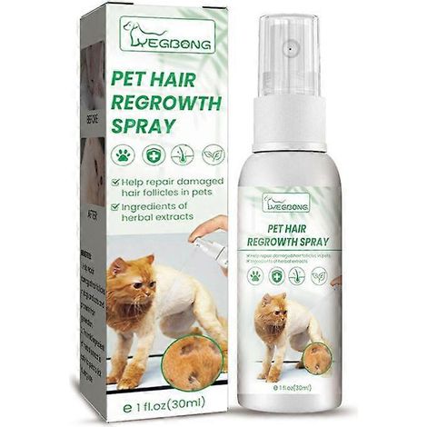 Spray revitalisant pour poils d'animaux (chats et chiens) - 30 ml (1/4)
