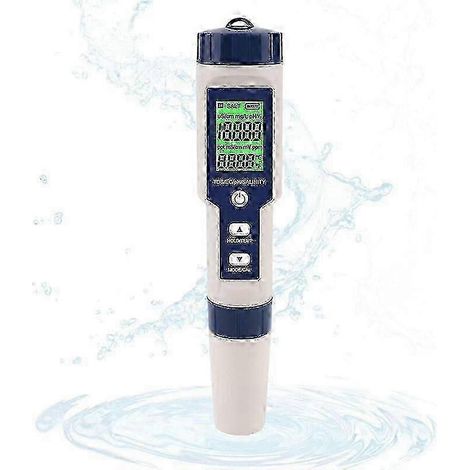 Hofun 16-in-1 Trinkwasser-Testset für Leitungswasser und Brunnenwasser mit Härte-, pH-Wert-, Quecksilber-, Blei-, Eisen-, Kupfer- und Chlor-Teststreifen (1/3)