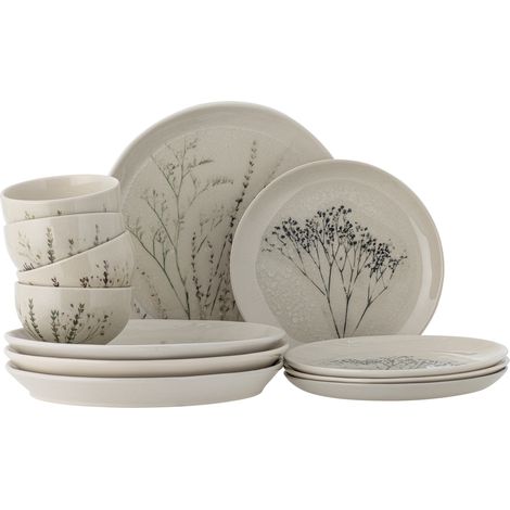 Bloomingville - Bea Dinnerware Set - Nature - Stoneware