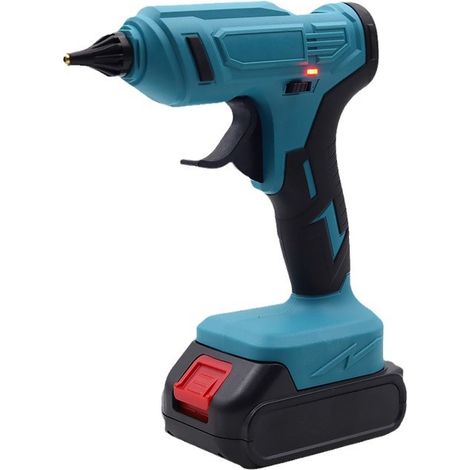 Pistolet à colle sans fil lithium-ion rechargeable pour usage domestique, grande capacité, portable (1/5)