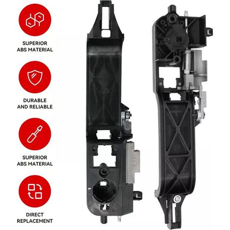Per i modelli Ford Focus 2008-2011, sono necessari due rinforzi per la maniglia esterna della portiera: 8S4Z-5426685-B e 8S4Z-5426684-B. (Base della maniglia della portiera anteriore)