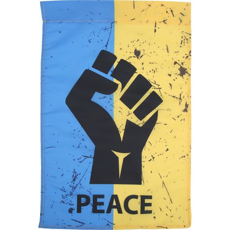Ukrainische Flagge 45x30cm für Garten - Polyester-Außendekoration für Terrasse und Hof (1/5)