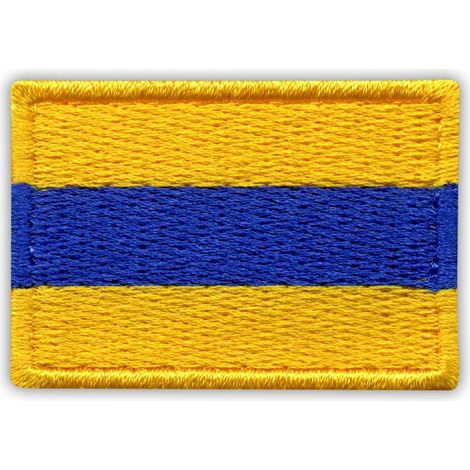 Aufnäher „Delta Flag“ – selbstklebende Rückseite – gestickter Aufnäher/Abzeichen/Emblem