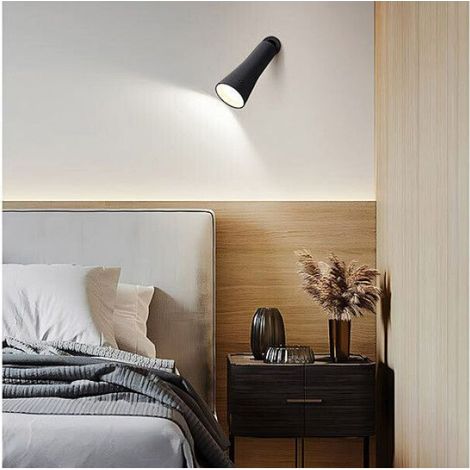 Lampe rechargeable à pince - Lunartec - Noir - LED - Aimantée - Intérieur (1/5)