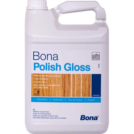 Abrillantador parquet, Cera para parquet, Pulimento, 5 Litros, Productos para parquet (1/5)