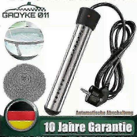 3000W Poolheizung Tauchsieder Elektrischer Badewanne Warmwasserbereiter Heizung (1/5)