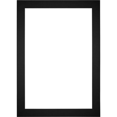 yd. - Cadre photo  - Noir - Carton 630 g/m2 - (1/4)