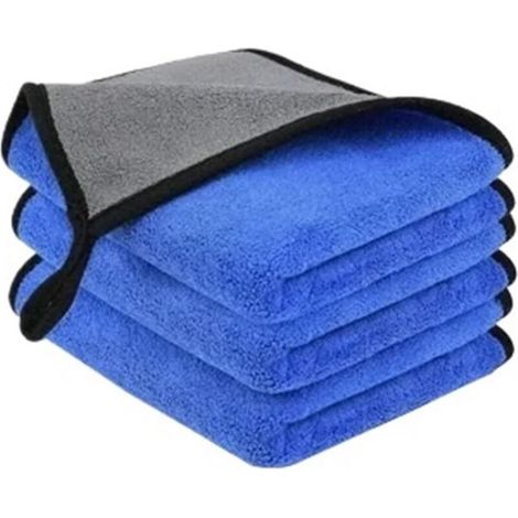 Reinigungstücher Mikrofaser Auto Waschlappen Weiche Auto Reinigungsbedarf (3 Stück 30 x 30) (1/5)