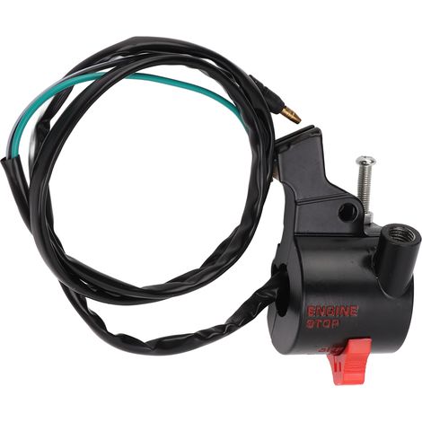 Interrupteur d'arrêt d'urgence pour guidon droit de moto avec boîtier d'accélérateur 35013‑GEL‑700, remplacement pour XR50R 2000‑2003 (1/5)