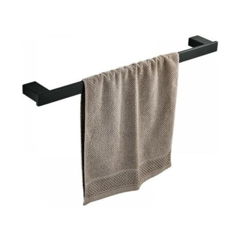 Noir 40cm Handtuchhalter Badezimmer, Handtuchstange zur Wandmontage aus SUS 304 Edelstahl, Einzelne Handtuchstange (1/5)