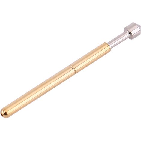 100 sondes de test à ressort à tête conique P75-E2, diamètre 1,02 mm, pour circuits imprimés. (1/5)