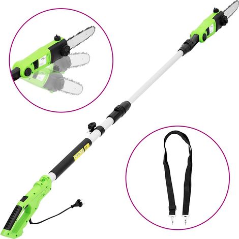 vidaXL Tronçonneuse électrique à perche télescopique 25 cm 710 W (1/5)