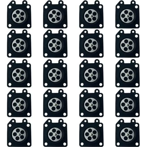 Diaphragme Carburateur - Pour Series Walbro WA WT WY WZ - Reference OEM 95-526 95-526-9 - Kit de Reparation - 20 Pièces (1/5)