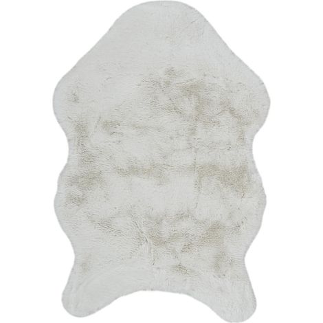 Tapis effet fourrure extra doux à poils fins (1/4)