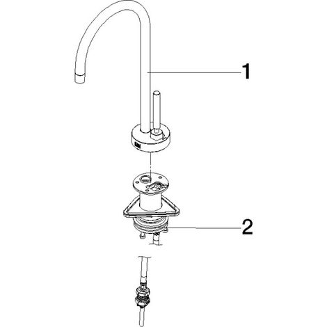 DORNBRACHT 17872888-00 DISTRIBUTEUR D'EAU FROIDE TARA 17872888