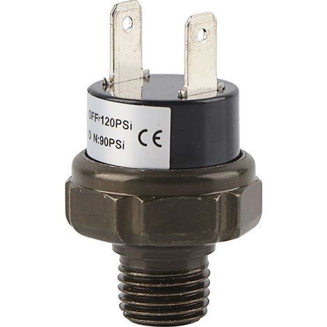 Universal Car Auto Air Compressor Switch Air Pressure Control Switch 12V (90-120PSI) (1/4)