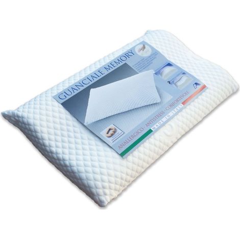 GUANCIALE MEMORY SPHERE ANTIACARO ANALLERGICO MOD. CERVICALE