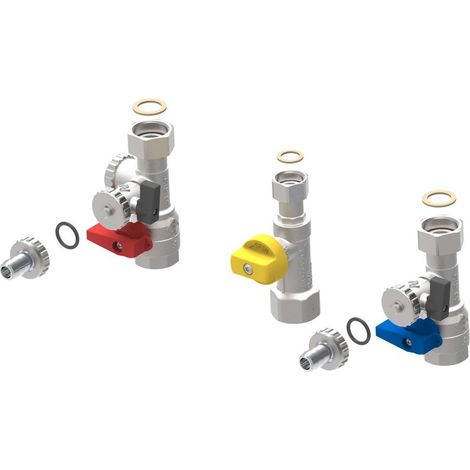 Brötje Absperrset B ADH 3/4", Durchgangsform