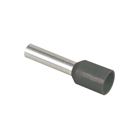 Embout pour fil souple section 2,5 mm² Gris - Prix à la pièce
