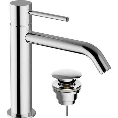 MISCELATORE LAVABO MEDIO JABIL 25 - C/scarico Click Clack (1/2)