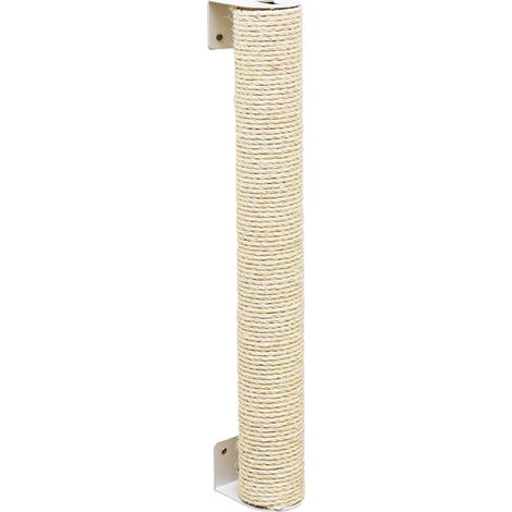 60 cm Tiragraffi da Parete - Albero per Gatti Moderno - Colonna Sisal Naturale (1/5)