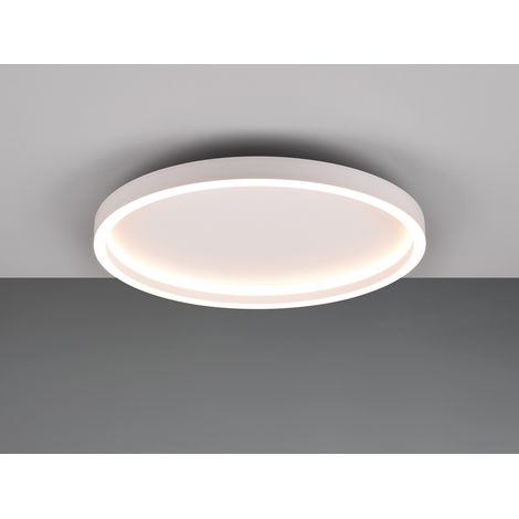 Flache LED Deckenleuchte ROTONDA Weiß Rund, Ø 35cm