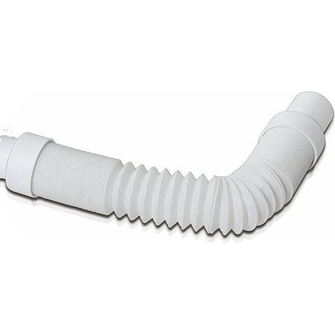 Tubo di Scarico Flessibile Regolabile 300-980 mm per Scarico di Piatto Doccia Aica (1/2)