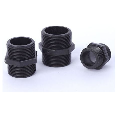 3 Pack Irrigation Pump Adapters, Fittings for Connecting Pumps to Water Pipe Connection Systems 1.2 Inches