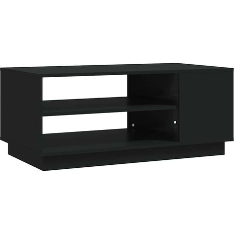 Maison Exclusive - Tavolino da Salotto Nero 102x55x43 cm in Truciolato (1/5)