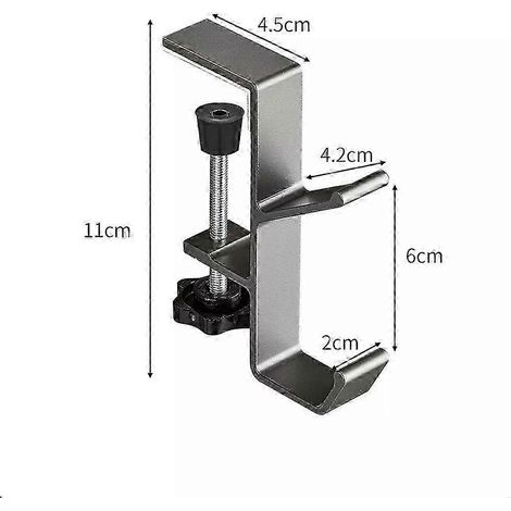 Supports de cheminée pour guirlandes et chaussettes, 2 en 1, robustes (1/4)
