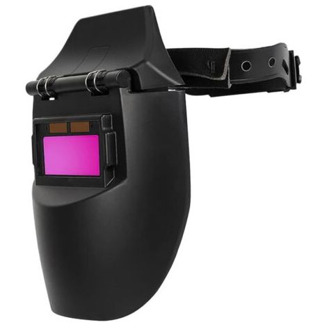 BUNTHAUS Masque de Soudage, Casque de Soudage Solaire Monté sur la Tête de Réglage du Noircissement Automatique du Casque, Capteur de Sensibilité élevée, Alimenté à L'énergie Solaire (1/5)