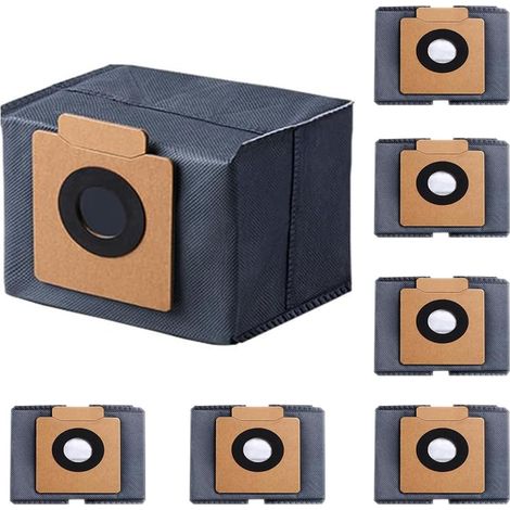 Lot de 8 sacs d'aspirateur pour robot aspirateur Eufy X8 Pro/X10 Pro Omni - Accessoires de rechange (1/5)
