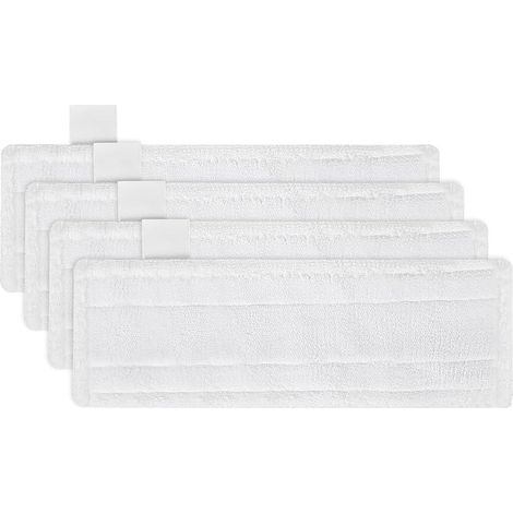 Lingette pour Nettoyeur Vapeur Karcher Easyfix SC2 SC3 SC4 SC5 Chiffons Serpillières Bonnettes en Microfibre pour Karcher Easyfix SC Série (lingette blanche-4pcs) (1/5)