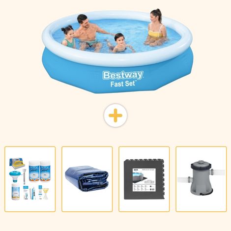 Bestway Bestway Fast Set Ronde - 305x66 cm - 5-pièces S59 (1/5)