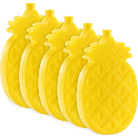 Mini pains de glace - Paquet de 5 glaçons, adaptés aux boîtes à lunch, aux glacières et aux sacs isothermes.
