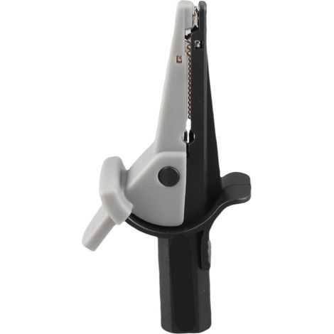 Pince de test isolée sûre ouverture 20mm pince à courant avec douille banane 4mm pour voiture camion projets électriques noir (1/5)