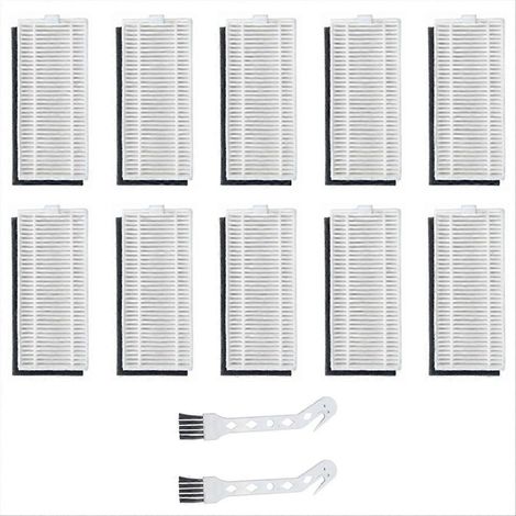 Kit de remplacement de filtre et accessoires pour aspirateur robot RoboVac 11s, 15, 30 et 15c : brosse (1/5)
