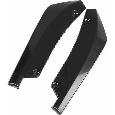 Universelles Paar Heckstoßstangen-Diffusorspoiler aus Kohlefaser für Autos (1/5)