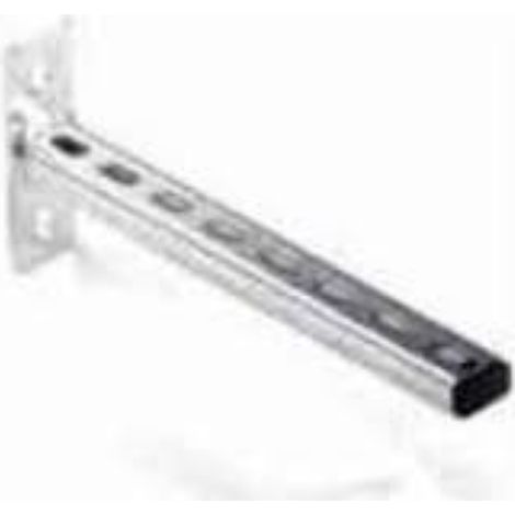 MENSOLA SALDATA A PARETE 280 MM ZINCATA C/PROFILATO 32X20X2.5 SET 5 PEZZI - RACC.METALLICHE (1/2)