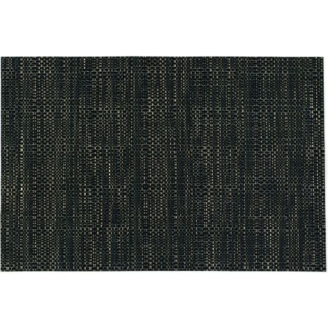 d-c-table® Tischset Catania Struktura 30 x 45 cm, schwarz Tischset
